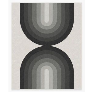 RUGGABLE Absida Greyscale Rug